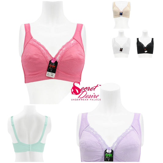 Comfort plus size bra (3pk & 6pk)