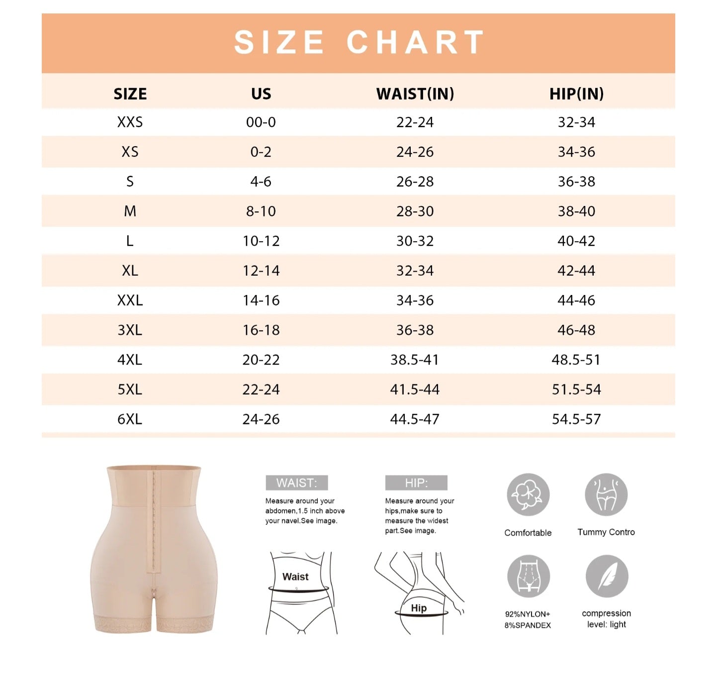 Instant Butt lift/ Tummy Tuck shapewear