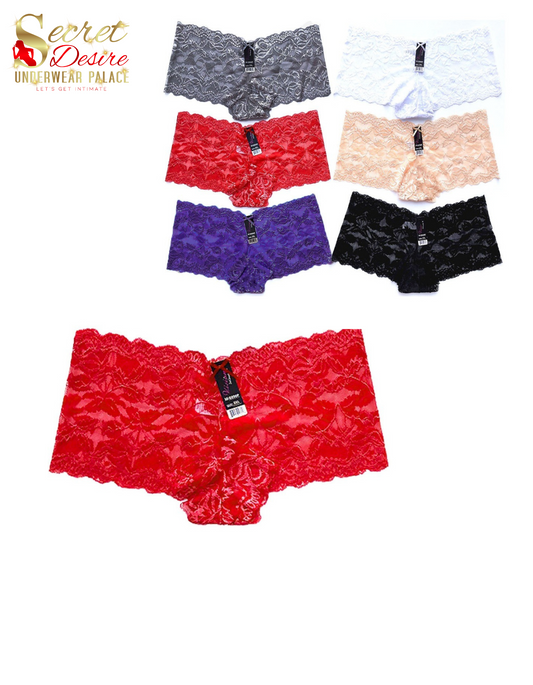 Lace Meet up boyshorts (plus size)