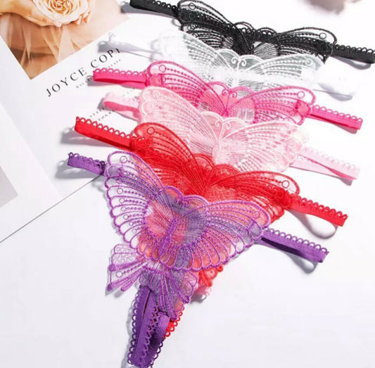 Butterfly Thong Panty (one size)